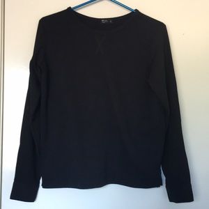 Net cotton blouse sleeves sweater